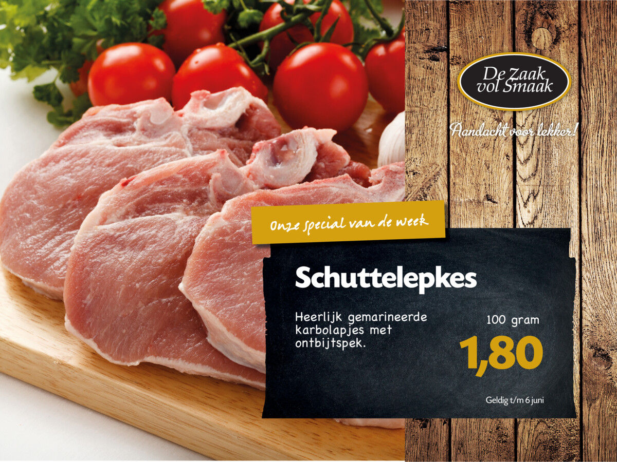 Special van de week