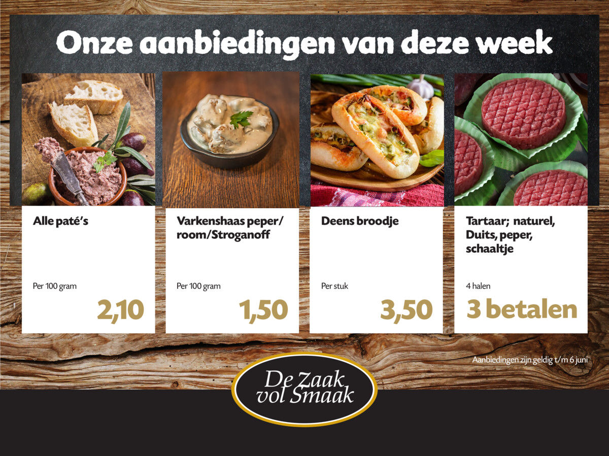 Weekaanbiedingen van deze week