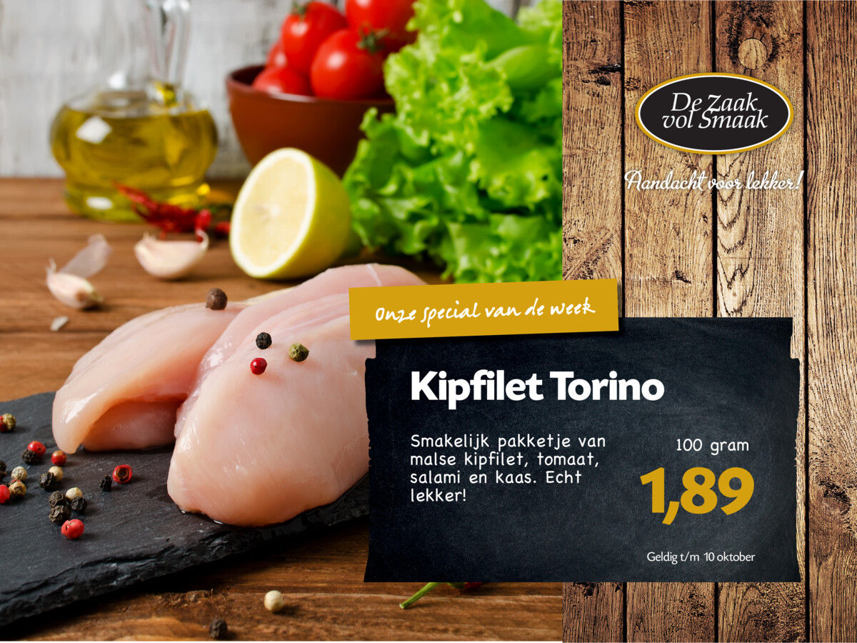 Special van de week